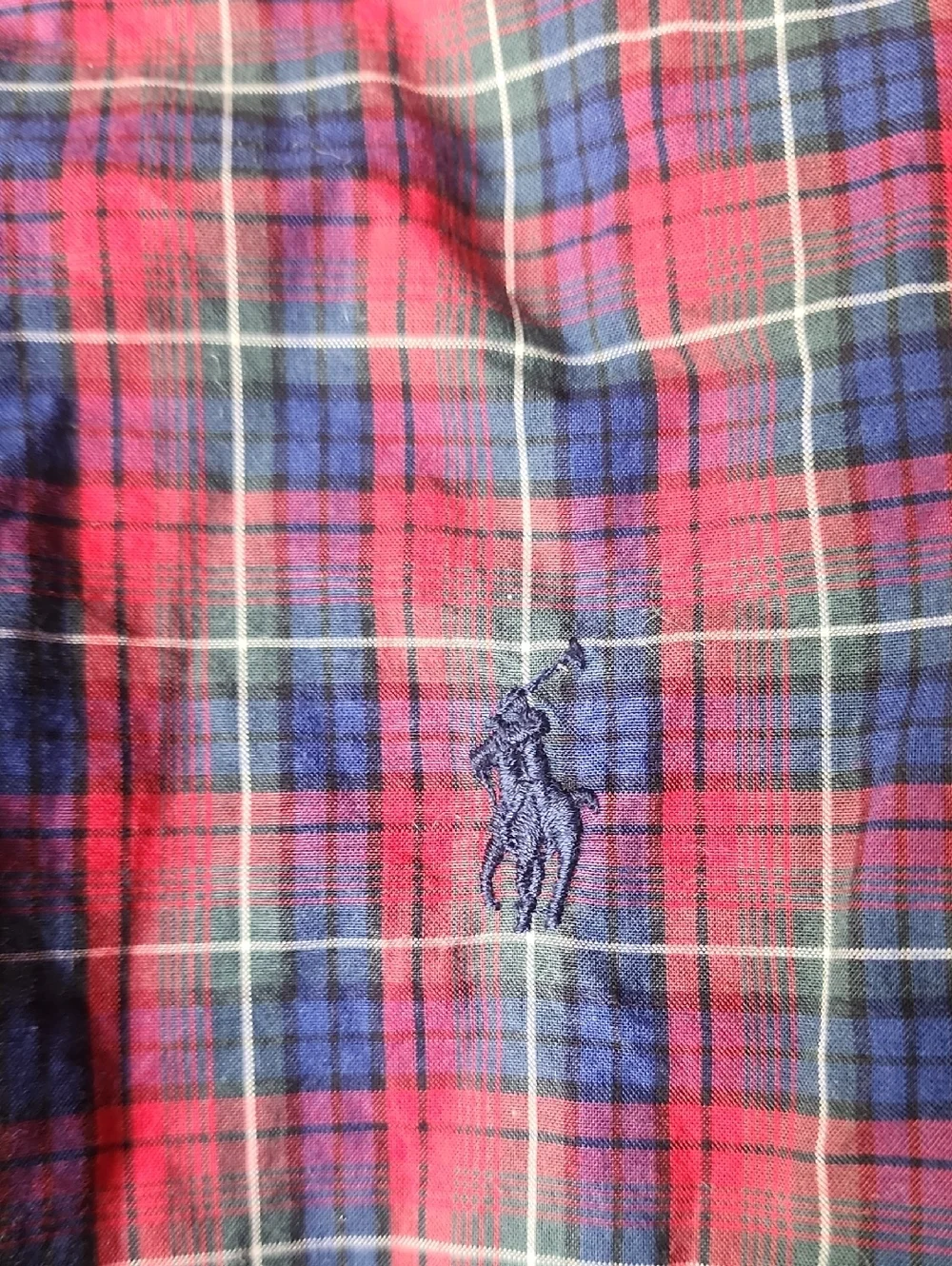 Ralph Lauren Plaid Button Down Shirt